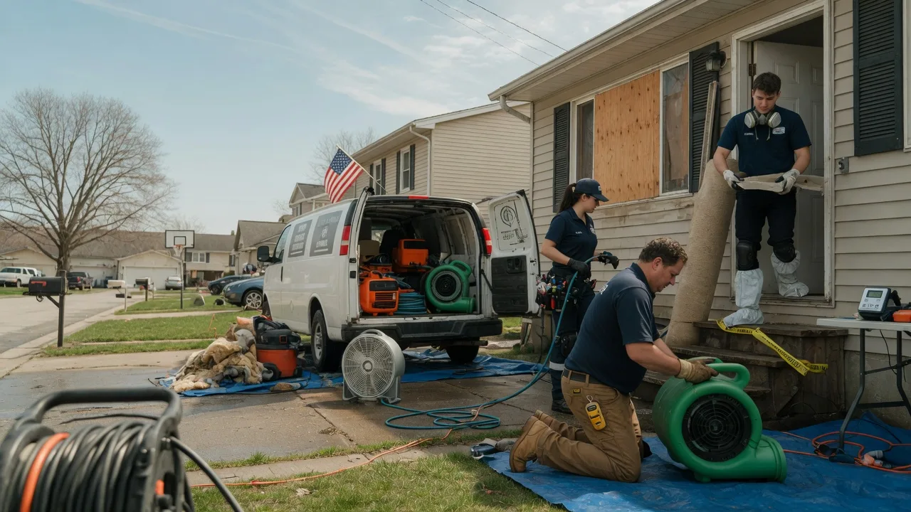 Water Damage Restoration in Verona, MS near me
